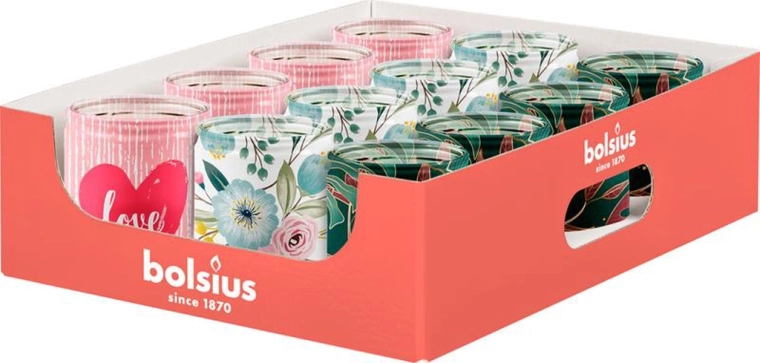 Świeca zapachowa w szkle – mix 3 zapachów