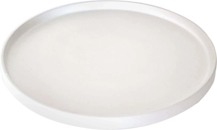 Talerz deserowy 20 cm biały mat Kitchisimo