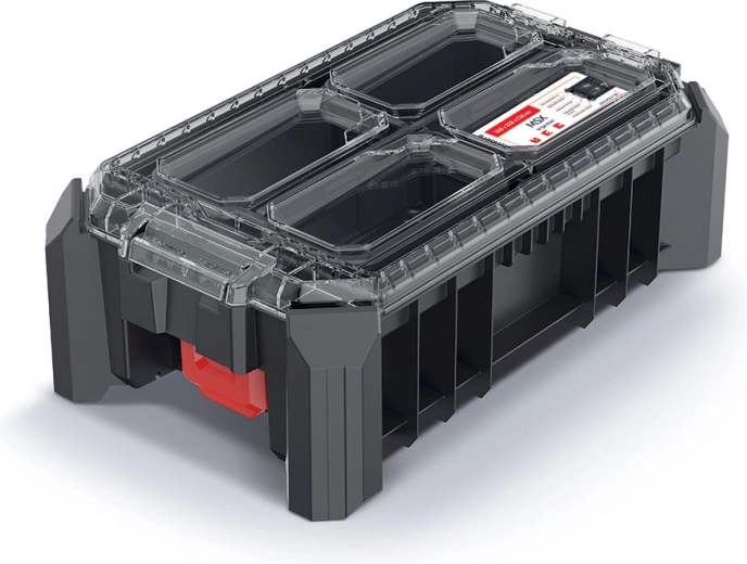 Modułowy organizer MSX 36,8 × 22,8 × 12,6 cm, czarny
