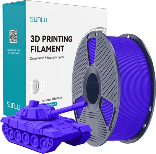 Sunlu PLA+ High‑Speed niebieski filament 1,75 mm