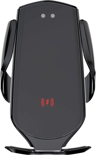 Maxlife automatyczny uchwyt samochodowy z bezprzewodowym ładowaniem 15 W, czarny