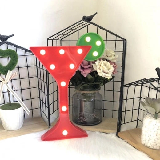 Dekoracyjna lampa LED do wina