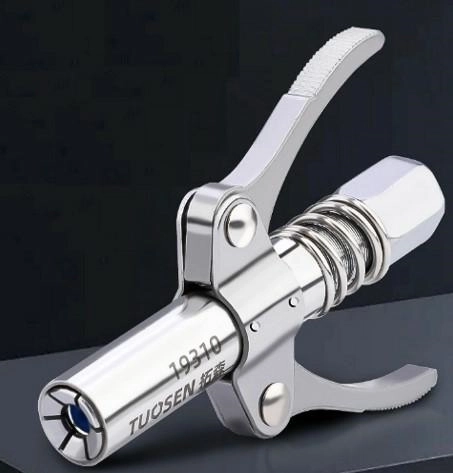 Samozaciskowa szybkozłączka do smarowania ze stali ocynkowanej