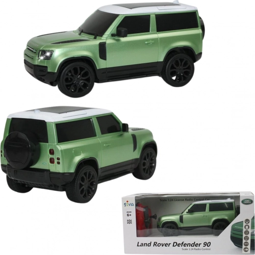 rc auto land rover defender 90 1:24 na zdalne sterowanie