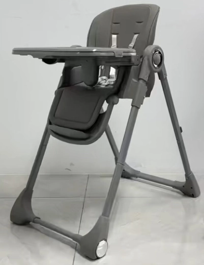 Krzesełko do karmienia Savro, szare