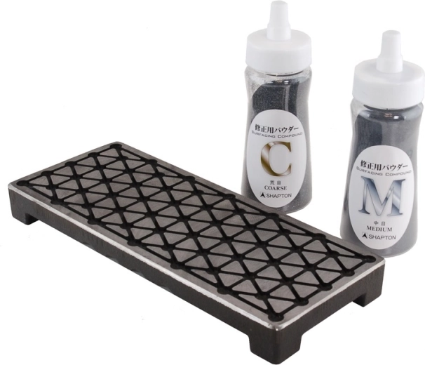 Żeliwny system lapowania SHAPTON 0510 do wyrównywania kamieni wodnych