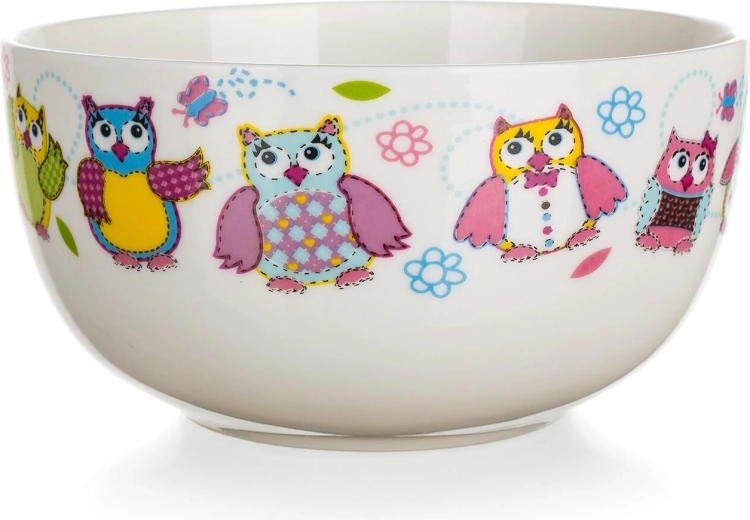 Ceramiczna miska SOWY 13 cm