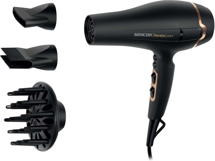Sencor KeratinCare+ suszarka do włosów SHD 8275BK
