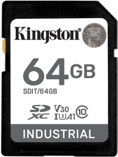 Przemysłowa karta microSD 64 GB CL10 UHS‑I