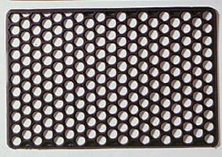 Gumowa wycieraczka 40 × 60 cm czarna TORO