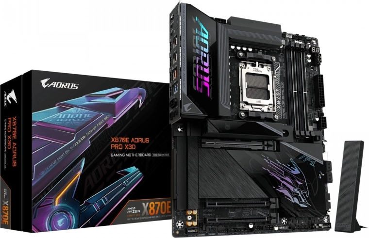 Gigabyte X870E Aorus Pro X3D płyta główna AM5
