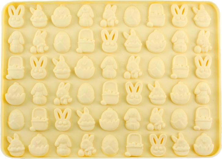 Silikonowa forma do czekolady TORO 54 wielkanocnych kształtów