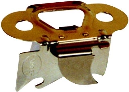 Praworęczny otwieracz do puszek ze stali nierdzewnej, 8 cm