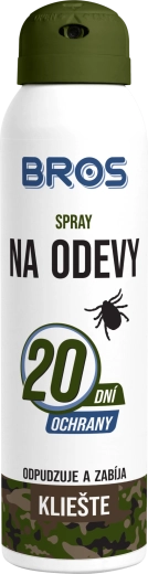 Bros spray do odzieży przeciw kleszczom 90 ml