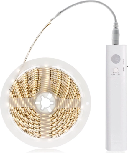 Solight LED taśma świetlna z czujnikiem ruchu i zmierzchu 1 m na baterie
