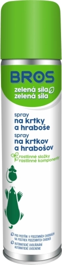 Bros Zielona Siła spray przeciw kretom i nornicom 400 ml
