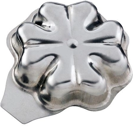 Foremki koniczynka z blachy ocynowanej, 40 mm (20 szt.)