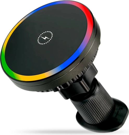 Magnetyczny samochodowy uchwyt z ładowaniem bezprzewodowym MagSafe 15 W everActive