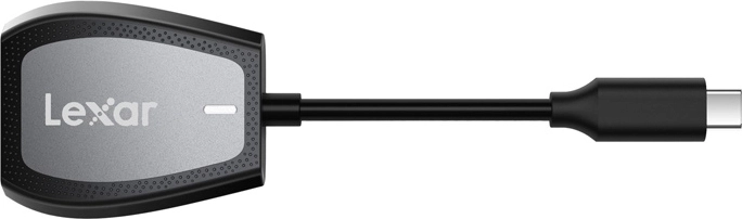 Lexar – dwuslotowy czytnik kart pamięci SD i microSD z USB‑C