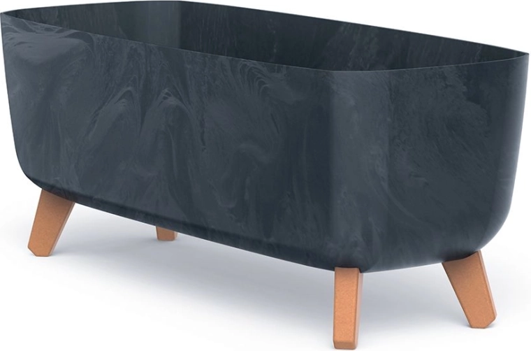 Donica Gracia Case efekt betonu 58 cm antracyt