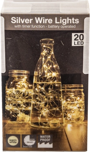 Podwodne światełka LED żółte 20 LED