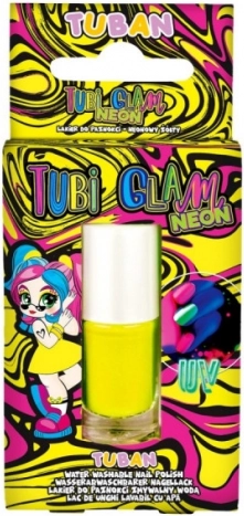 Lakier Tubi Glam - neonowy żółty