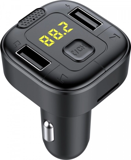 SWM 2000 transmiter FM do auta z Bluetooth, USB i Micro SD