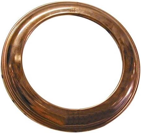 Rozeta dymowa 105 mm miedź