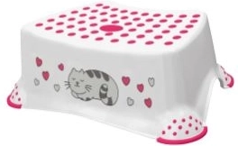 Dziecięcy stołek z kotkiem 40,5 × 28,5 × 14 cm