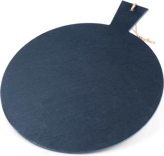 Łupkowa deska do serwowania z rączką 43 × 34 cm