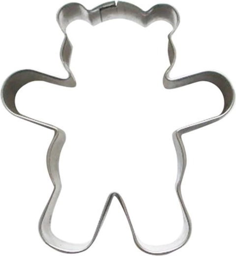 Wykrawacz do ciastek – miś ze stali nierdzewnej 5–6 cm