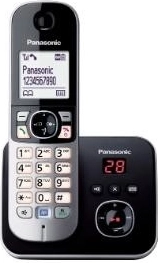 Telefon bezprzewodowy DECT Panasonic KX-TG6821 czarny