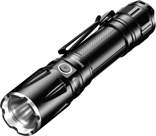 Latarka UV Superfire TL01-X 1800 lm z USB‑C i klasą IP67