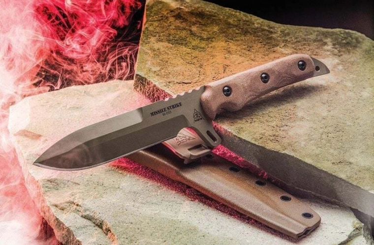 Taktyczny nóż z głownią stałą TOPS Knives Missile Strike