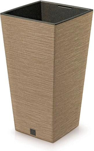 Donica Furu Square Eco Wood z wkładem 30 cm – naturo eco