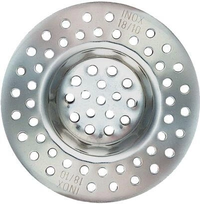 Nierdzewny łapacz zanieczyszczeń do zlewu 6,8 cm (2 szt.)