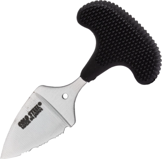 Mini sztylet naciskowy COLD STEEL Mini Pal, 2,5 cm, czarny, Kray-Ex, pochwa Secure-Ex