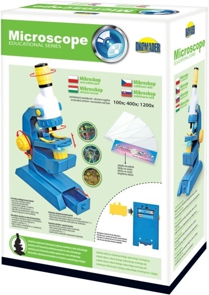 Mikroskop dla dzieci 100×/400×/1200× z dwoma okularami