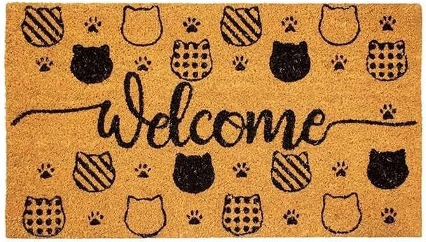 Wycieraczka Welcome Cats 40 × 70 cm