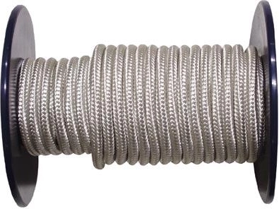 Lina poliamidowa z rdzeniem 10 mm, biała, 100 m