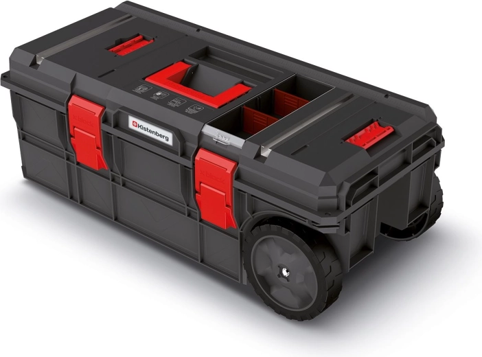 Mobilna skrzynia narzędziowa X-Block Tech, 79,5 × 38 × 30,7 cm, czarna