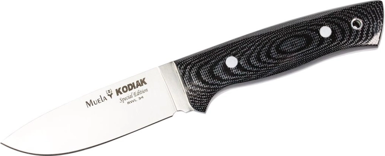 Muela Kodiak nóż myśliwski 10 cm Micarta z skórzanym etui