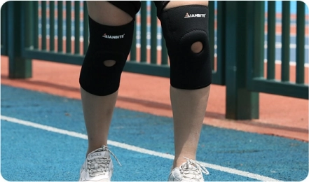 Orteza na kolano M – oddychająca stabilizacja z otwartą rzepką