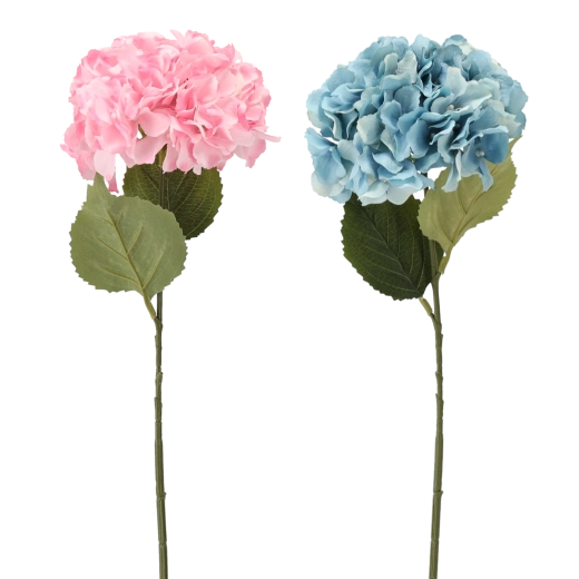 Syntetyczna hortensja – dekoracyjna gałązka 69 cm