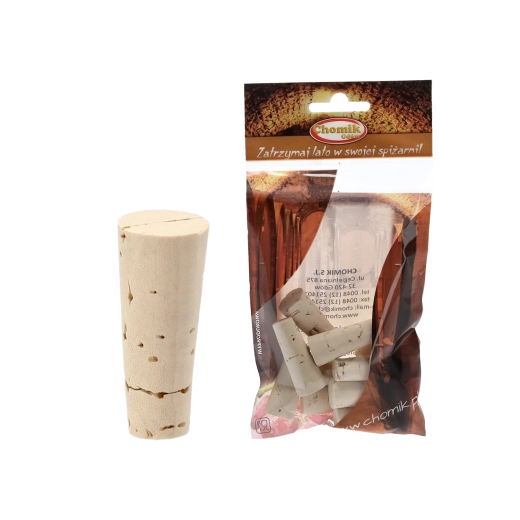 Zestaw ekologicznych korkowych zatyczek 15 mm (10 szt.)