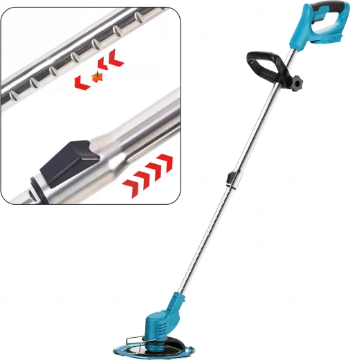 Akumulatorowa podkaszarka do trawy – wydajny zestaw z wymiennymi ostrzami