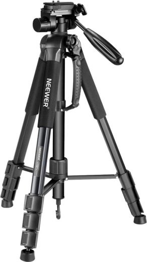 Neewer aluminiowy statyw SAB264 2w1 z monopodem i głowicą panoramiczną