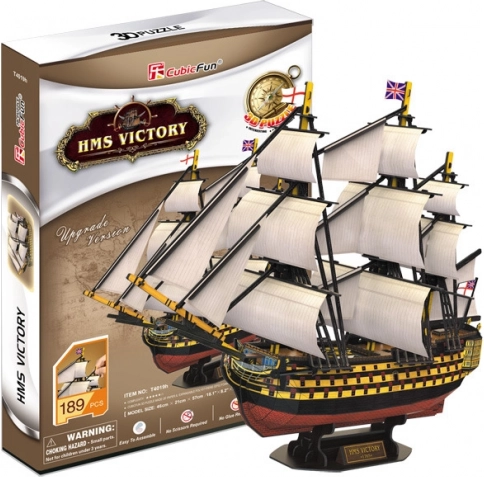 CubicFun 3D puzzle Żaglowiec HMS Victory