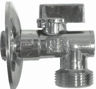 Zawór pralkowy ze zwrotnym zaworem i filtrem 1/2" x 3/4"