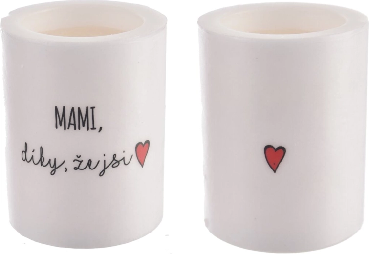 Świeca zapachowa w szkle „Mamo, dziękuję, że jesteś”
